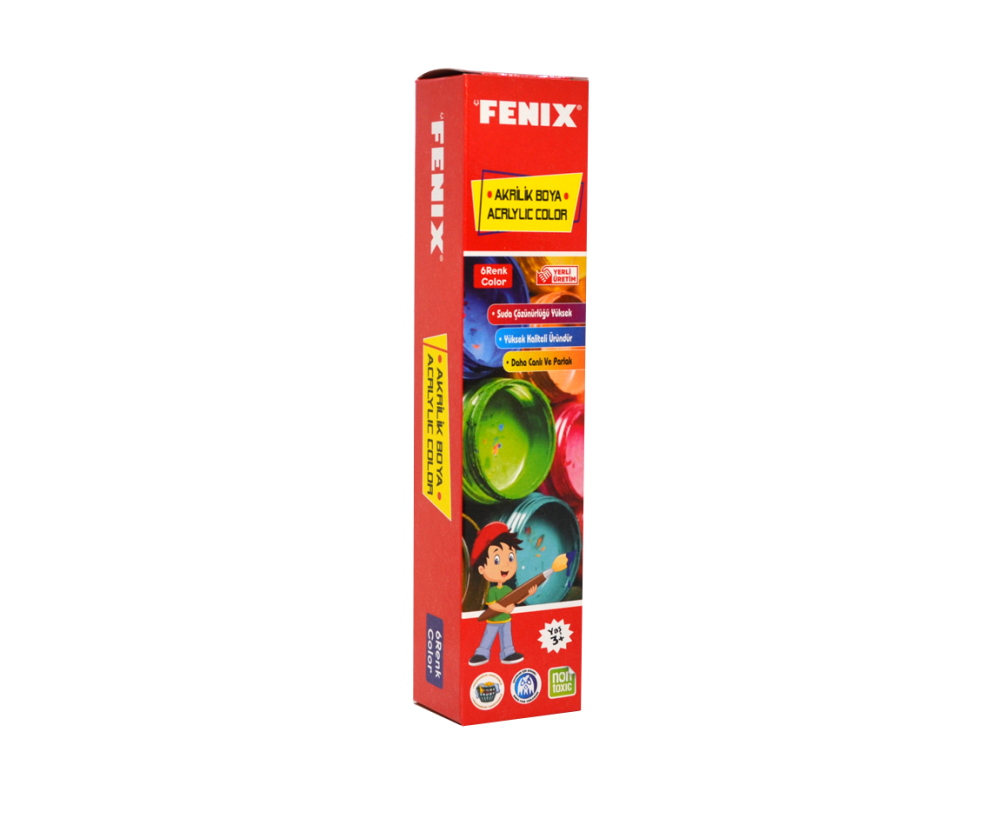 Fenix Akrilik Boya 15ML 6 Renk