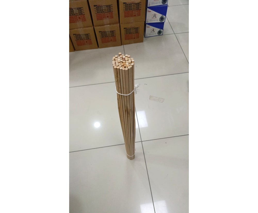 Ahşap Yuvarlak Çıta 7-8 mm (50'li Paket) ± 3