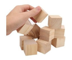 Ahşap Küp 30x30 16'lı