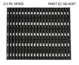 Pil Yatağı 2'li (100'lü)