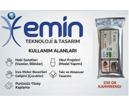 Kahverengi Kil Hamuru 250GR 