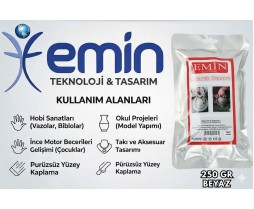 Beyaz Kil Hamuru (250G)