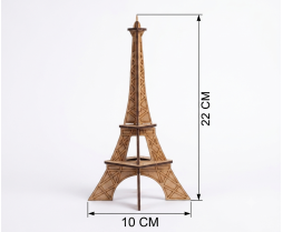 3D Eyfel Kulesi Mini Ahşap Maket