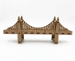 3D Köprü Ahşap Maket