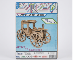 3D Klasik Araba Maketi 3D Klasik Araba Maketi
