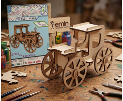 3D Klasik Araba Maketi 