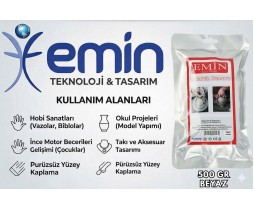 Kil Hamuru 500 GR Beyaz 