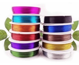 Demir Tel Renkli 0,4mm*15mt 10'lu 