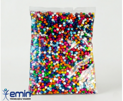 Ahşap Boncuk 8 MM Renkli