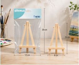 Ahşap Şövale 8x15 cm 12'li Paket