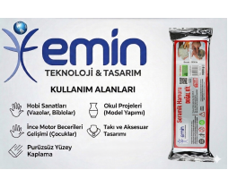 Beyaz Kil Hamuru 1 KG