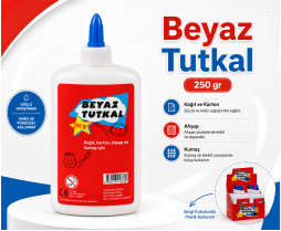 Beyaz Tutkal 250 GR 6'lı Paket Beyaz Tutkal 250 GR 6'lı Paket