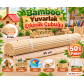 Bamboo Yuvarlak Etkinlik Çubuğu (8 mm X 85 cm) 50 'li Paket 