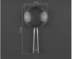 Büyüteç 40 MM Şeffaf Ekonomik Büyüteç 40 MM Şeffaf Ekonomik