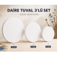 Daire Tuval 3'lü Set (10CM-15CM-20CM)