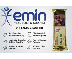 Kahverengi Kil Hamuru 1 KG