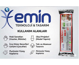 Beyaz Kil Hamuru 1 KG