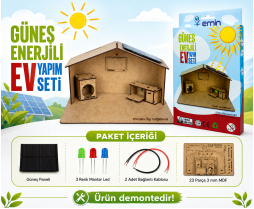 Güneş Enerjili Ev Yapım Seti