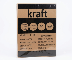 A4 Kraft Kağıdı 80 GR 50 Yaprak 