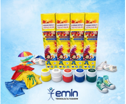 Kumaş Boyası 15 ml 6 Renk Karışık