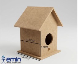 Obje Kuş Evi Büyük Boy