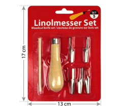 Lİnol Oyma Seti 