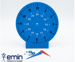 Manuel Saat Büyük Boy Ayaklı (18 CM)