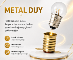 Metal Duy Mini Boy 100'lü