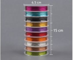 Renkli Alüminyum Tel 1.0MM 4MT 10'LU