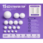 Strafor Top Seti 15'li 