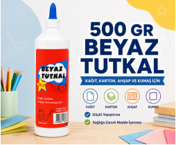 Beyaz Tutkal 500 Gr 12'li Beyaz Tutkal 500 Gr 12'li