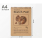 A4 Sketch Pad 25 Yaprak 
