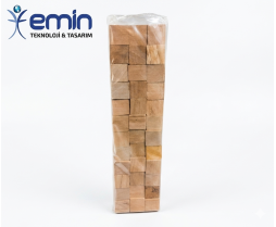 Ahşap Küp Naturel 2.5x2.5 cm 36'lı Paket Ahşap Küp Naturel 2.5x2.5 cm 36'lı Paket