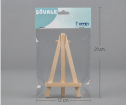 Ahşap Şövale 8x15 cm 12'li Paket