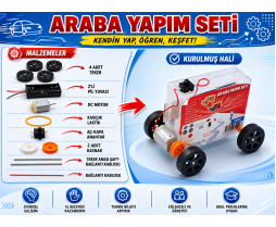 Araba Yapım Seti - Kutulu Araba Yapım Seti - Kutulu