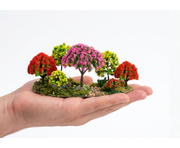 Maket Ağaç 6 cm 2'li Set 12'li Pk