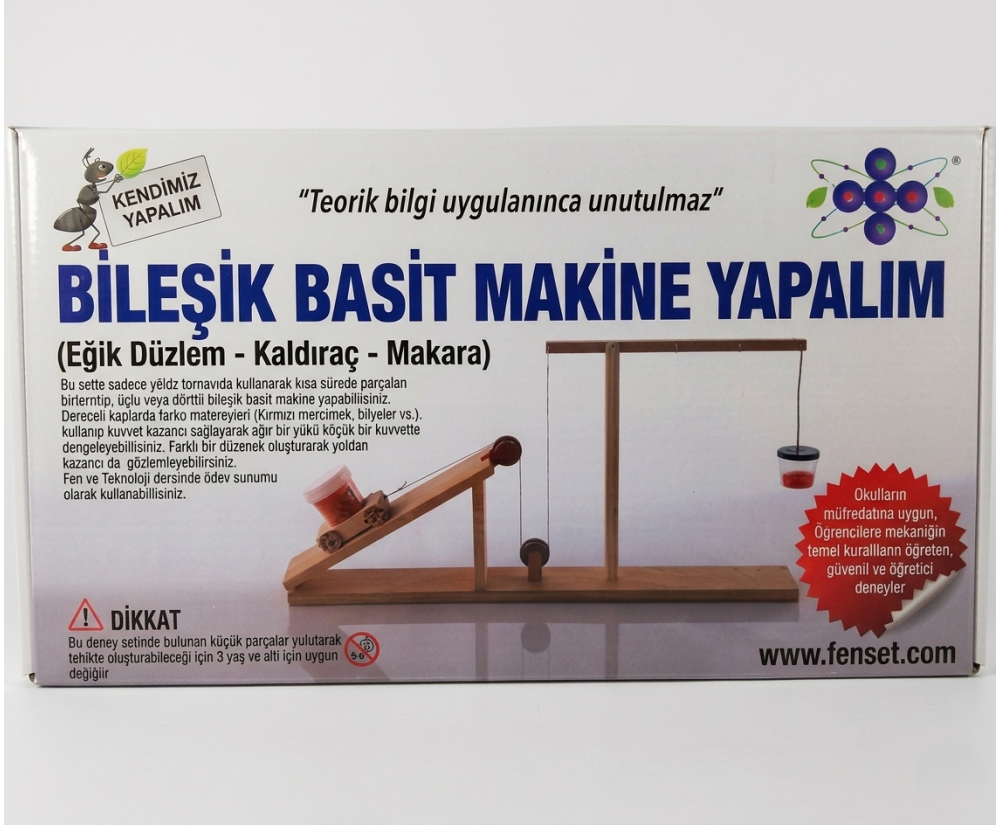 Bileşik Basit Makine Yapalım (Eğik Düzlem)