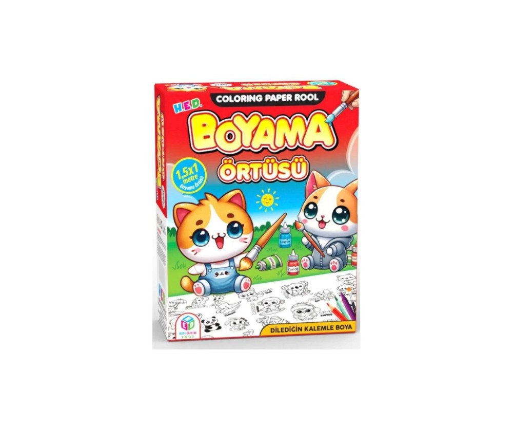 Boyama Örtüsü 1,5x1 MT 