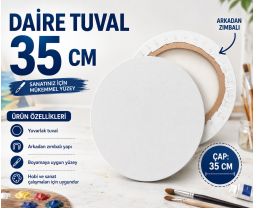 Daire Tuval 35 CM