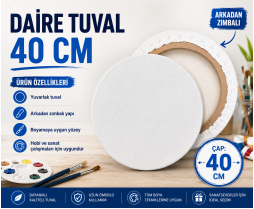 Daire Tuval 40 CM