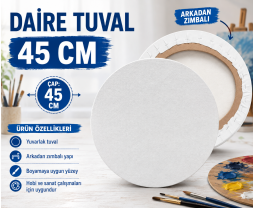 Daire Tuval 45 CM