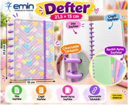 Defter (21,5 x 15 cm) Defter (21,5 x 15 cm)