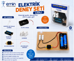 Elektrik Deney Seti Ledli - Kutulu