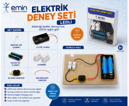 Elektrik Deney Seti Ledli - Kutulu
