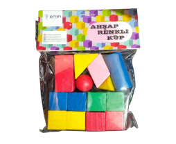 A0094 Geometri Ahşap Küp *240