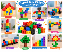 Geçmeli Birim Küpler 100'lü Paket Geçmeli Birim Küpler 100'lü Paket