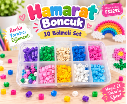 Hamarat Boncuk 10 Bölmeli Set 