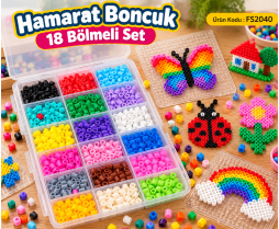 Hamarat Boncuk 18 Bölmeli Set 