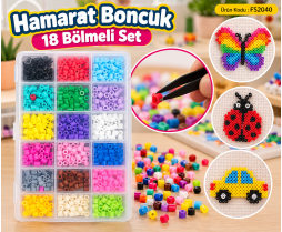 Hamarat Boncuk 18 Bölmeli Set 