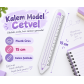 Kalem Model Cetvel 15 CM 